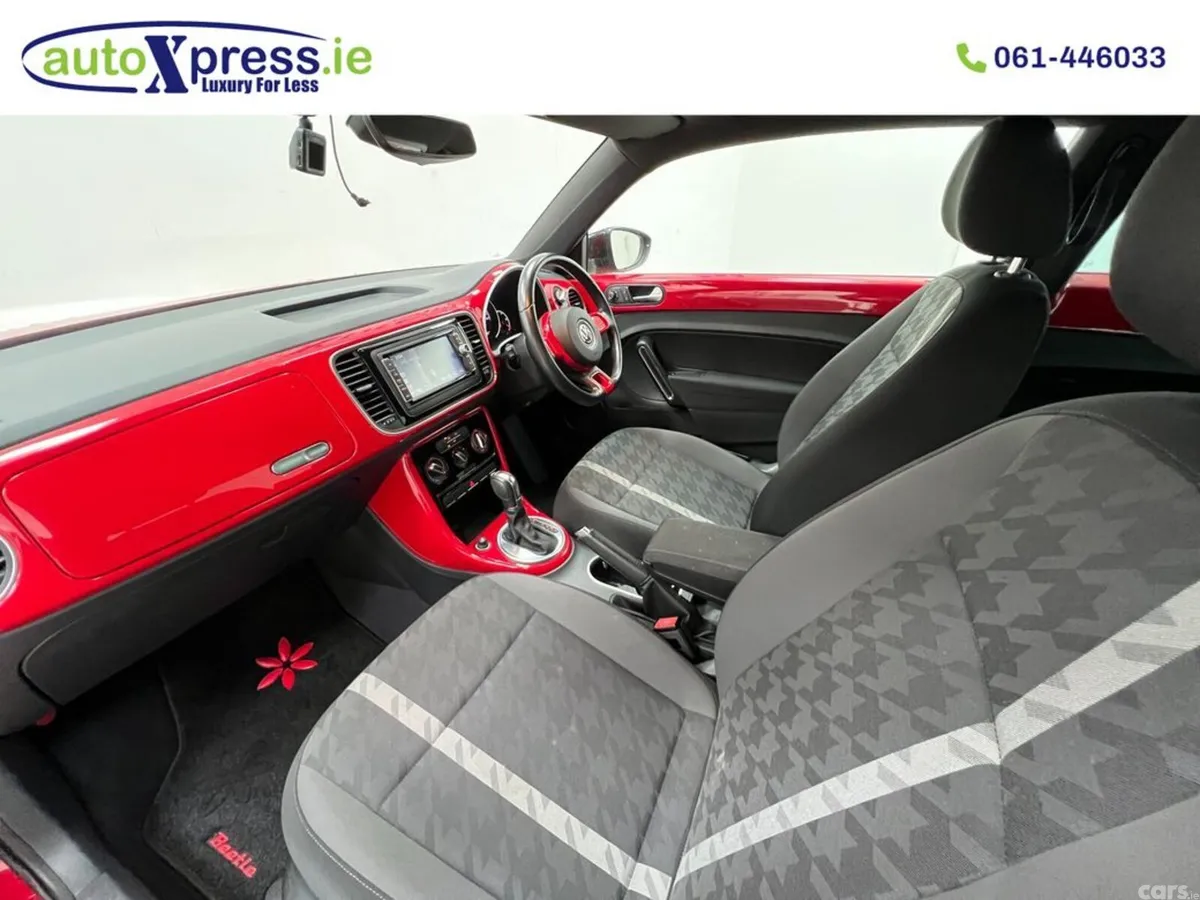 Volkswagen Beetle Hatchback, Petrol, 2018, Red
