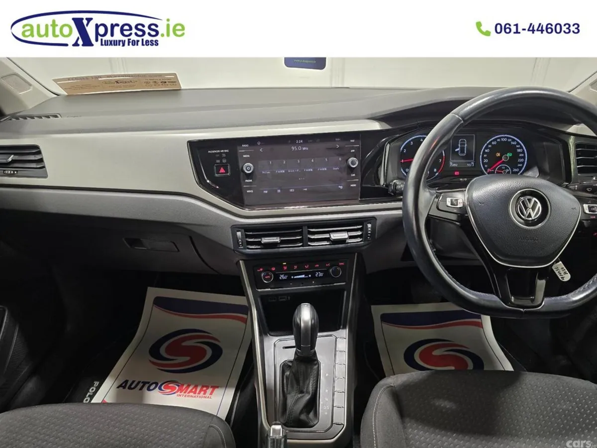 Volkswagen Polo Hatchback, Petrol, 2019, White