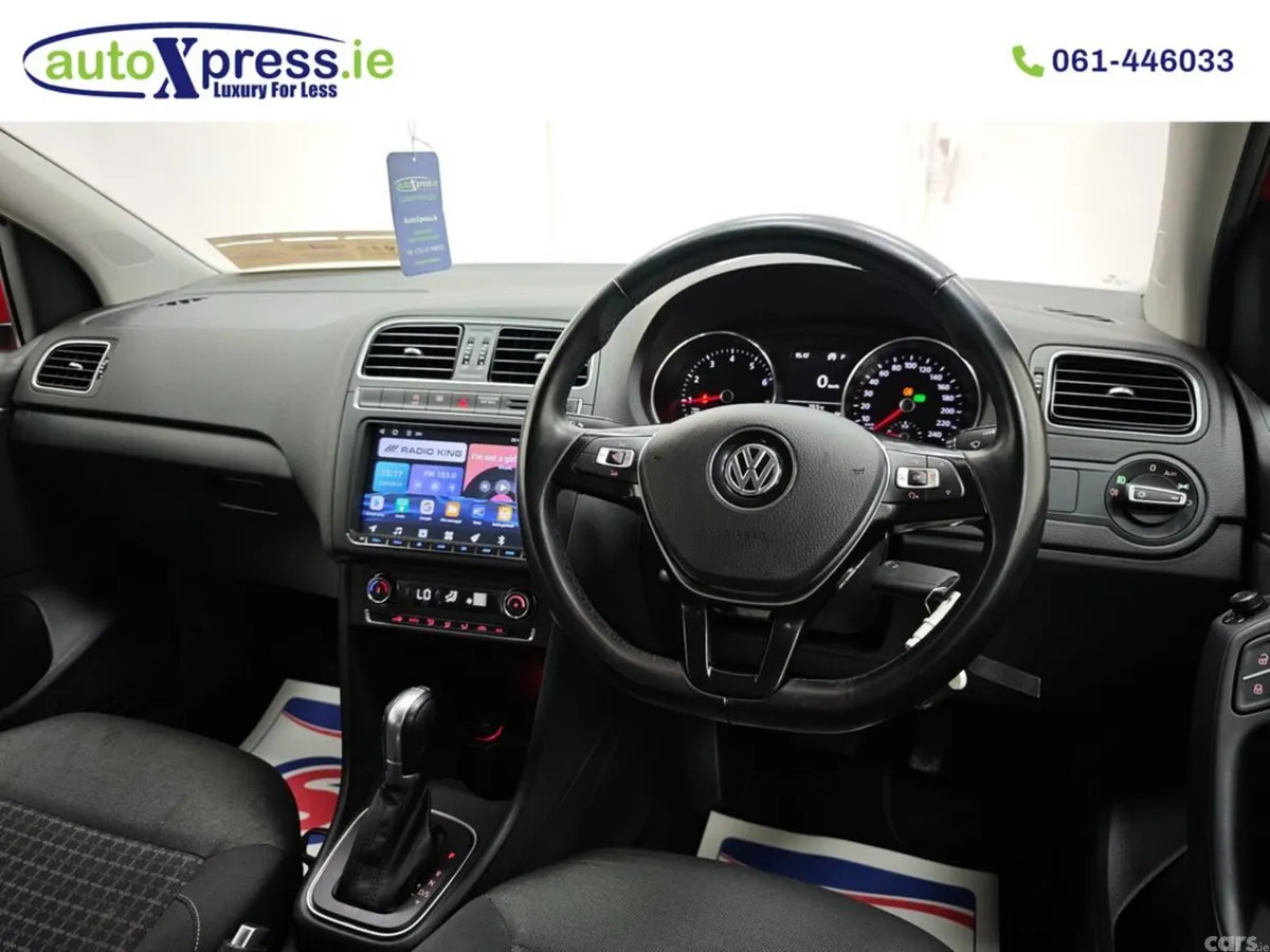 Volkswagen Polo Hatchback, Petrol, 2017, Red
