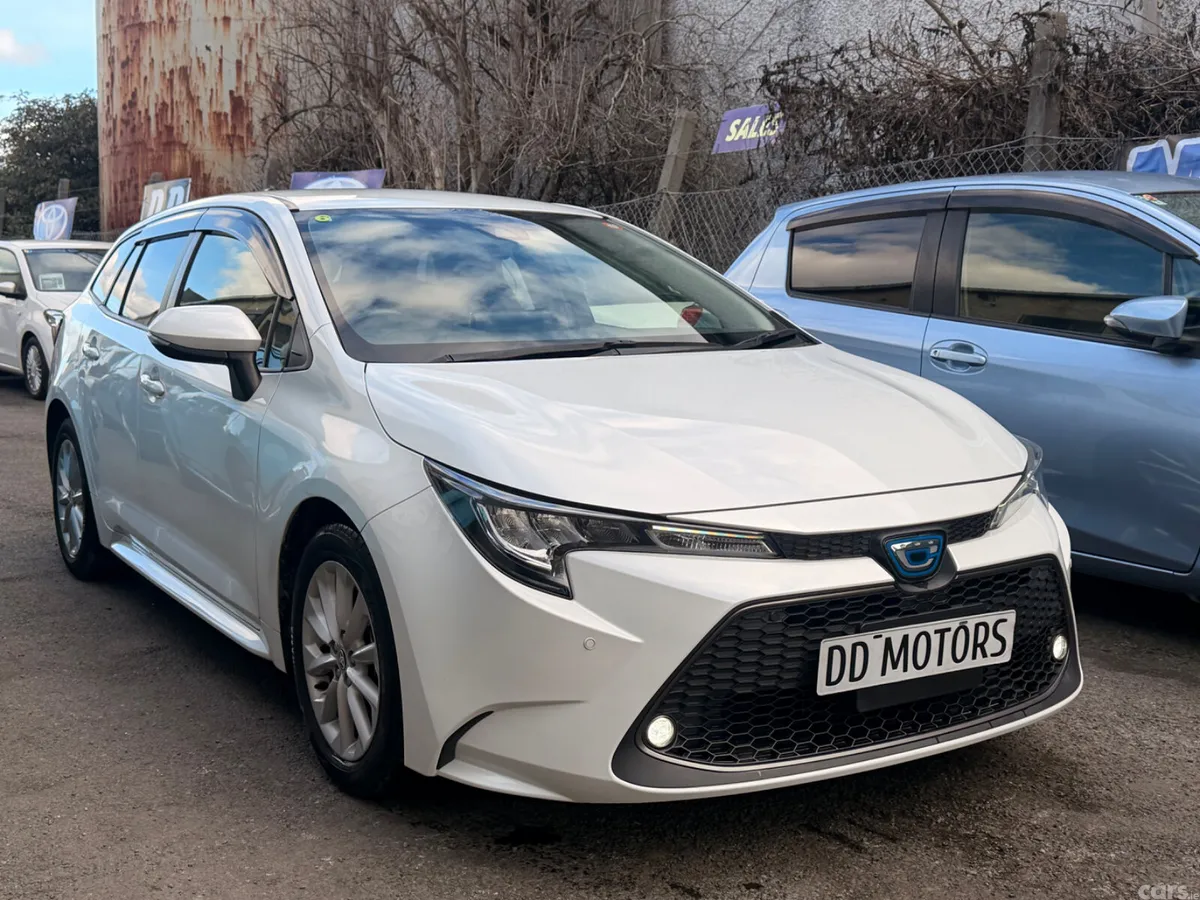 Toyota Corolla Estate, Petrol Hybrid, 2022, White