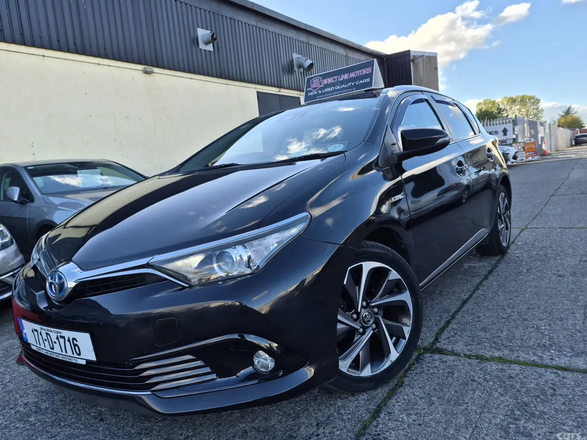 Toyota Auris Hatchback, Petrol Hybrid, 2017, Black