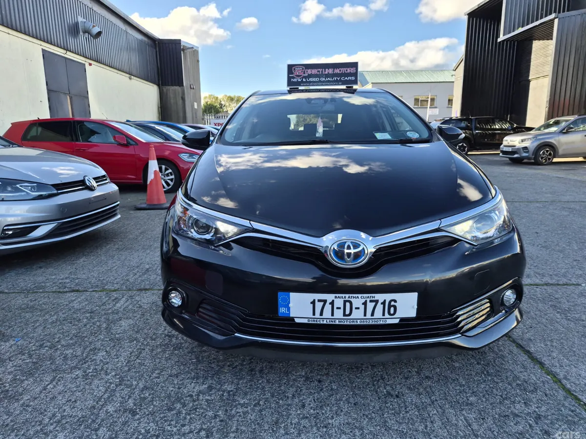 Toyota Auris Hatchback, Petrol Hybrid, 2017, Black