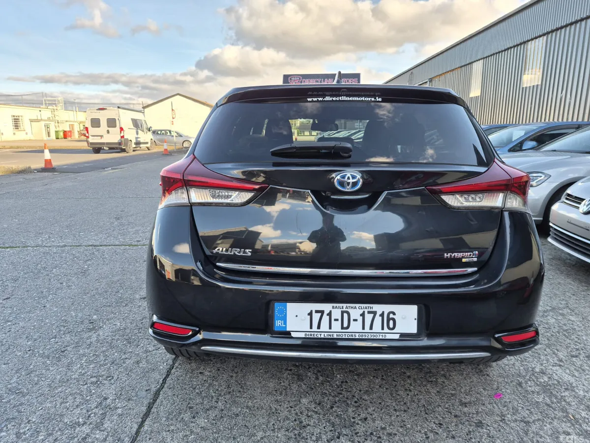 Toyota Auris Hatchback, Petrol Hybrid, 2017, Black