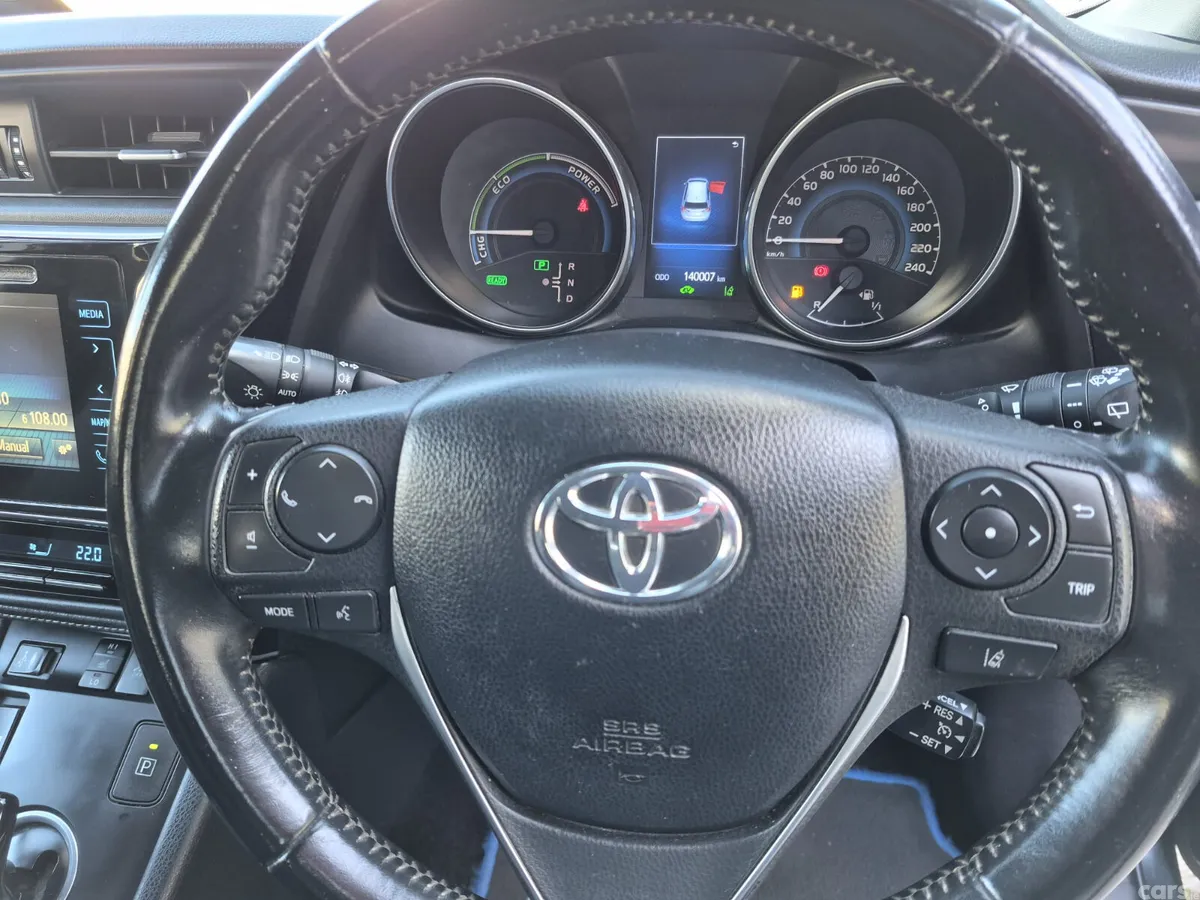 Toyota Auris Hatchback, Petrol Hybrid, 2017, Black