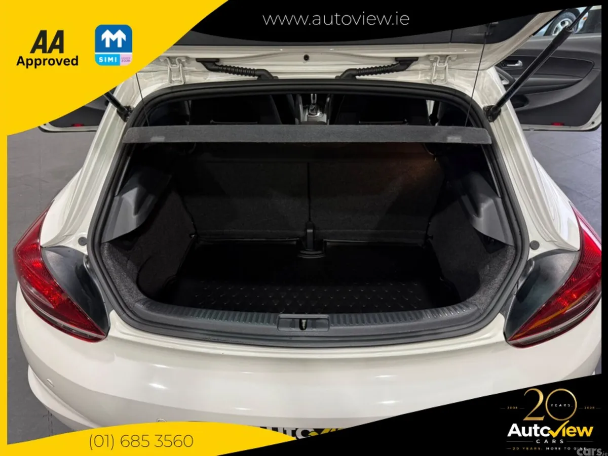 Volkswagen Scirocco Hatchback, Petrol, 2013, White
