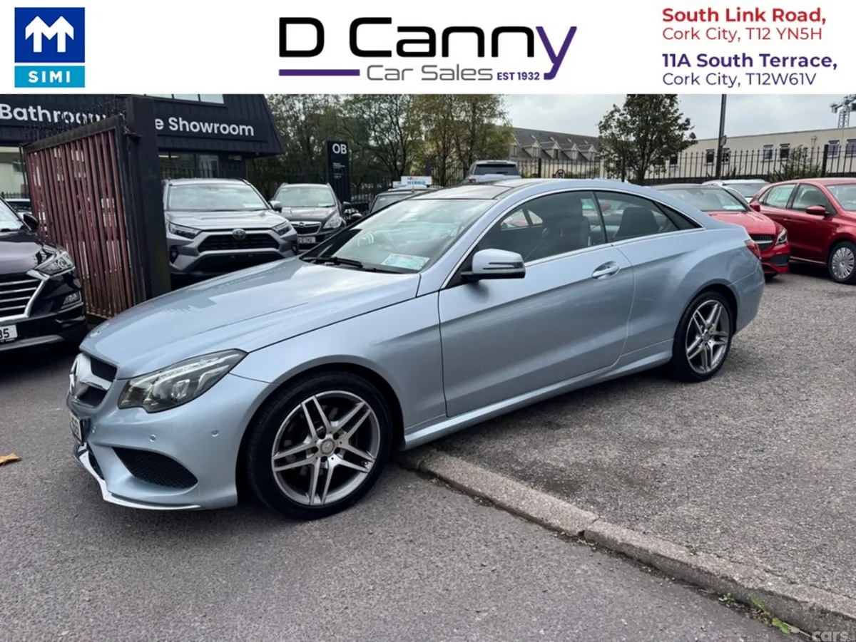Mercedes-Benz E-Class Coupe, Diesel, 2015, Silver