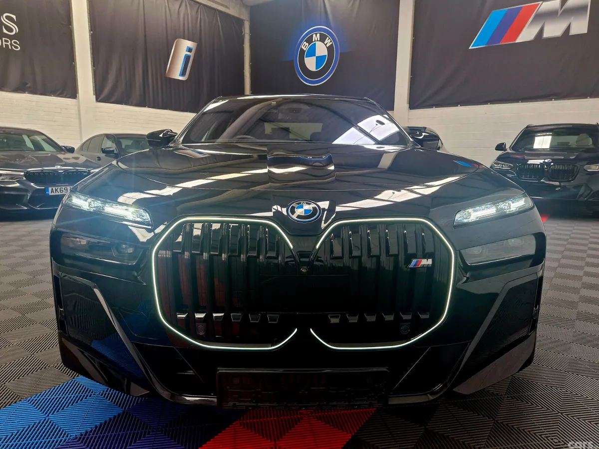 BMW i7 Saloon, Electric, 2024, Black
