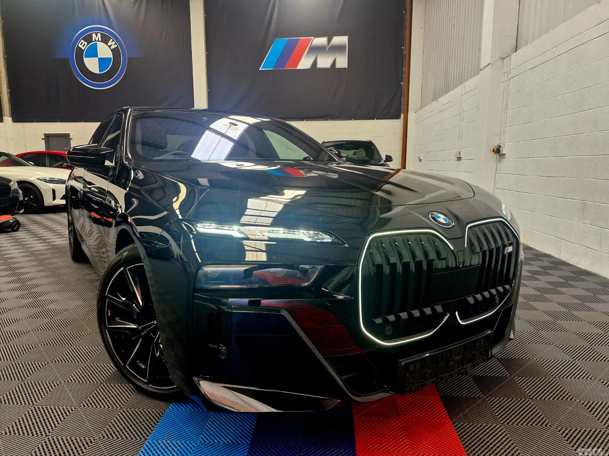 BMW i7 Saloon, Electric, 2024, Black