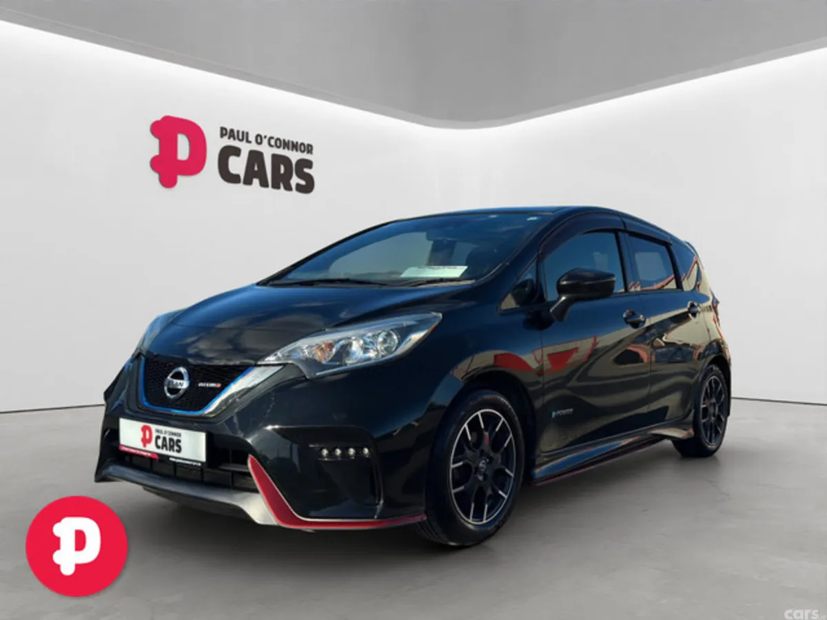 Nissan Note Hatchback, Petrol Hybrid, 2017, Black