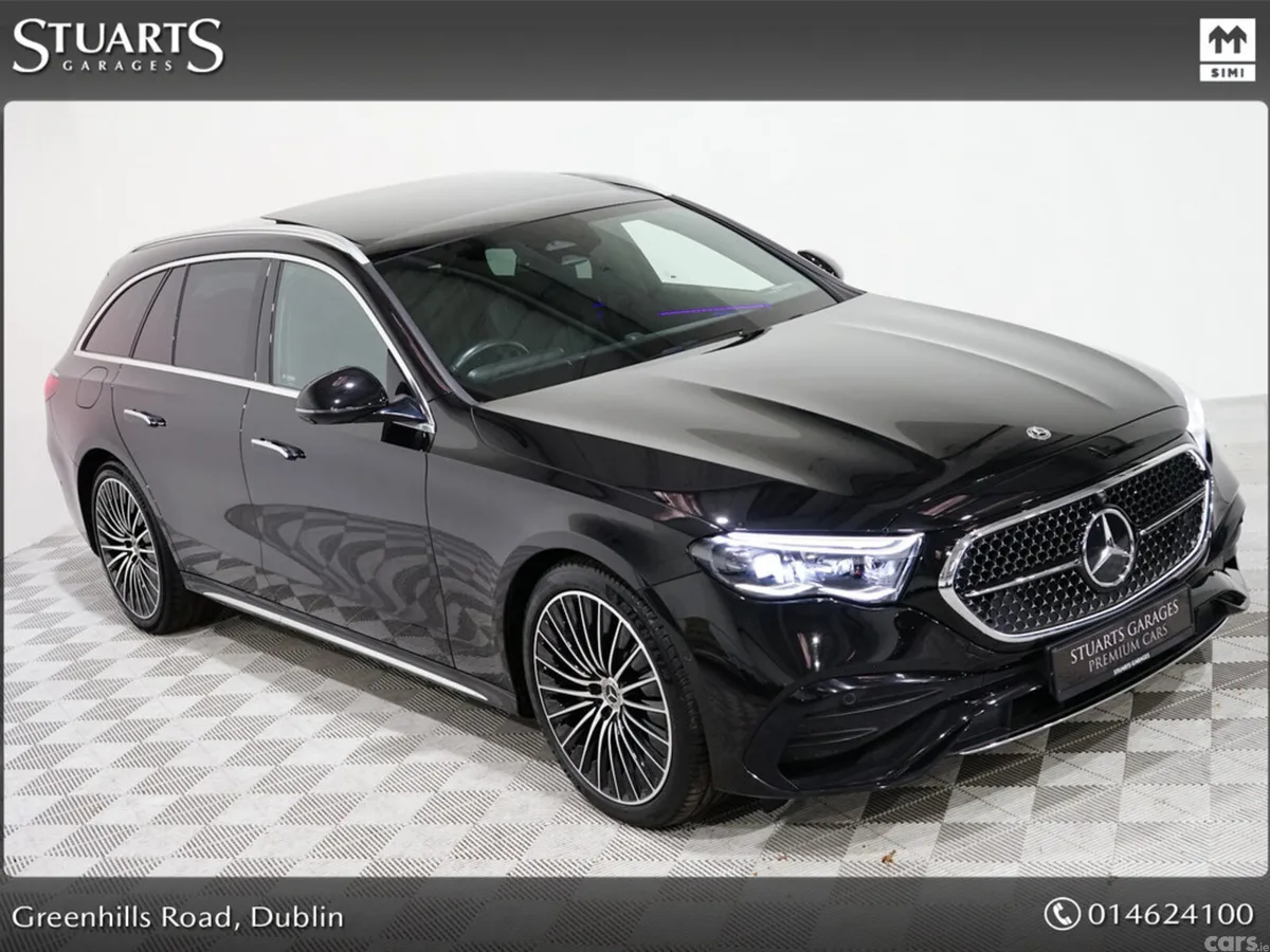 Mercedes-Benz E-Class Estate, Petrol Plug-in Hybrid, 2024, Black