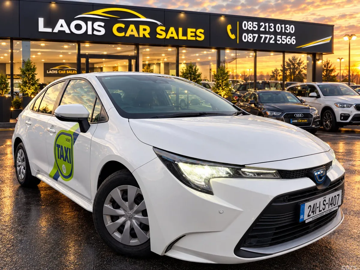 Toyota Corolla Saloon, Petrol Hybrid, 2024, White