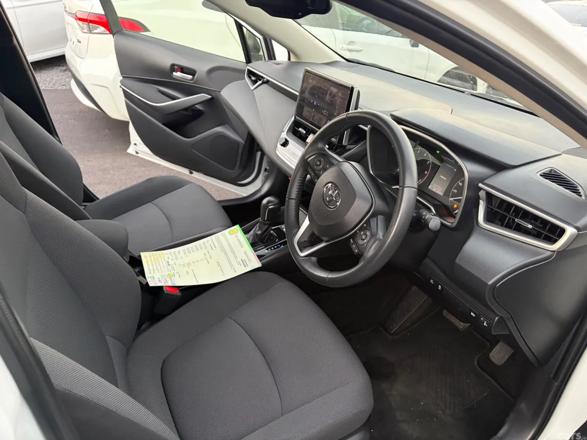 Toyota Corolla Saloon, Petrol Hybrid, 2024, White