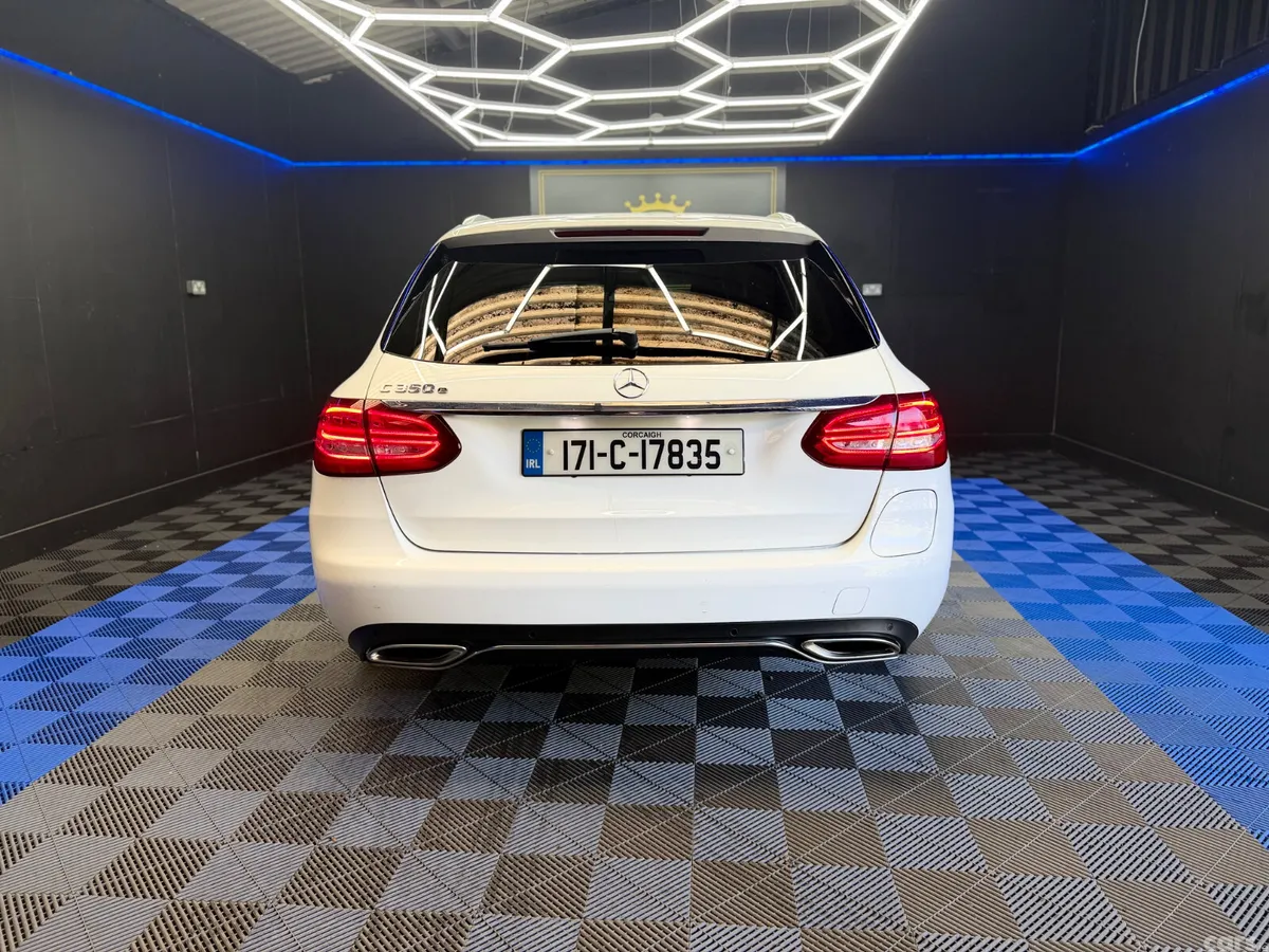 Mercedes-Benz C-Class Estate, Petrol Plug-in Hybrid, 2017, White