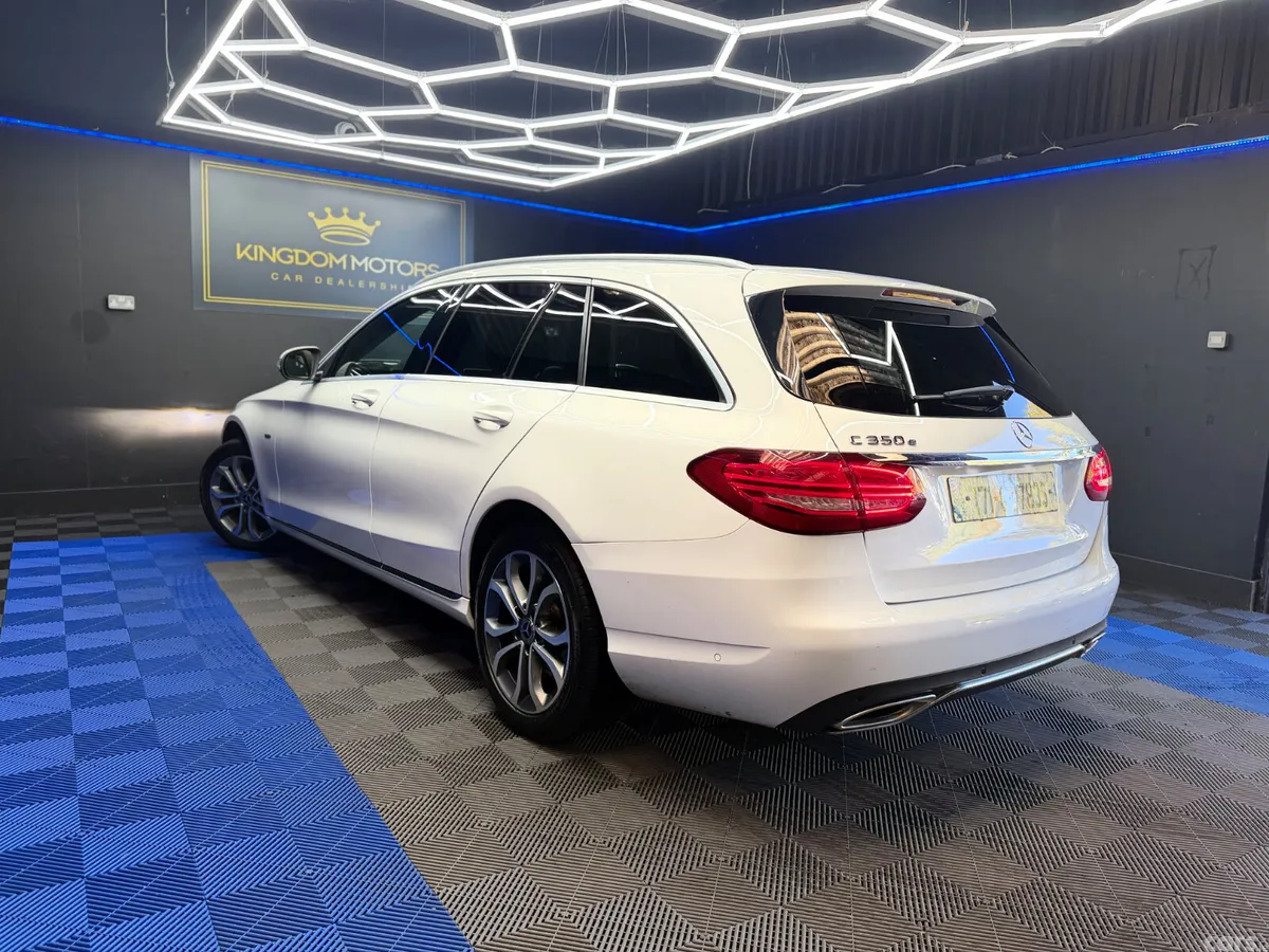 Mercedes-Benz C-Class Estate, Petrol Plug-in Hybrid, 2017, White