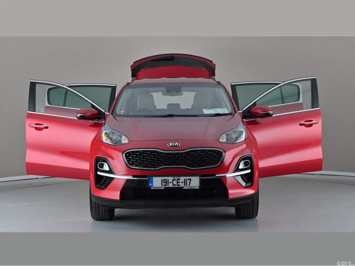 Kia Sportage SUV, Diesel, 2019, Red