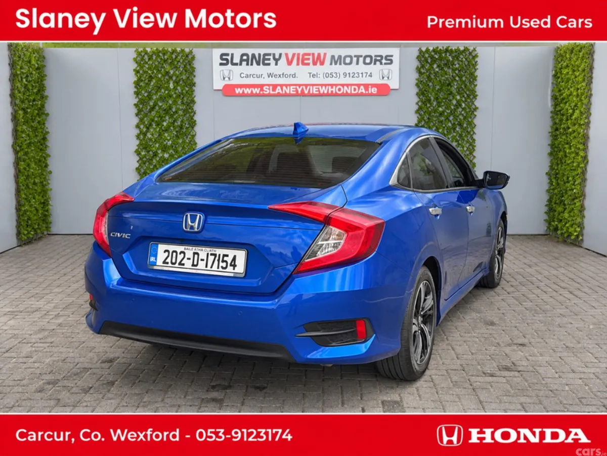 Honda Civic Saloon, Petrol, 2020, Blue