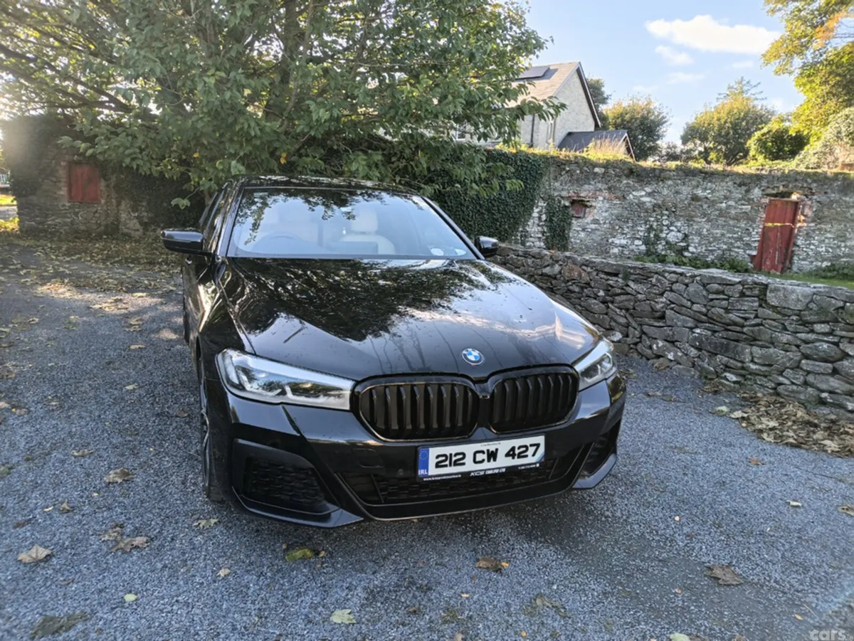 BMW 5-Series Saloon, Diesel, 2021, Black
