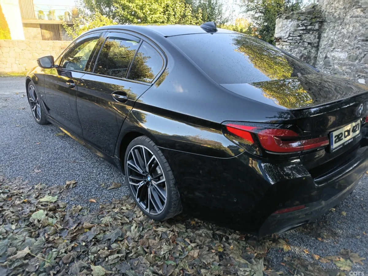 BMW 5-Series Saloon, Diesel, 2021, Black