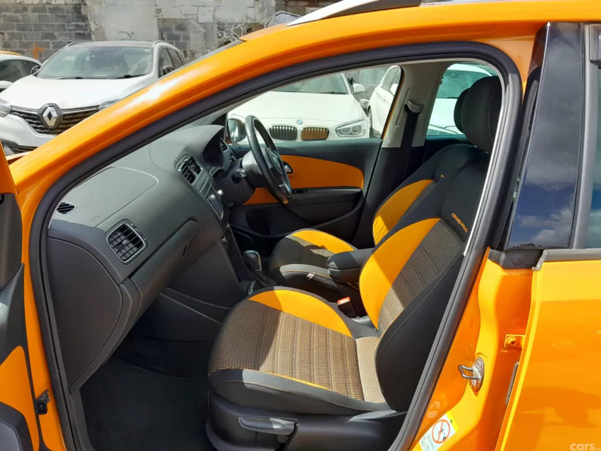 Volkswagen Polo Hatchback, Petrol, 2014, Orange