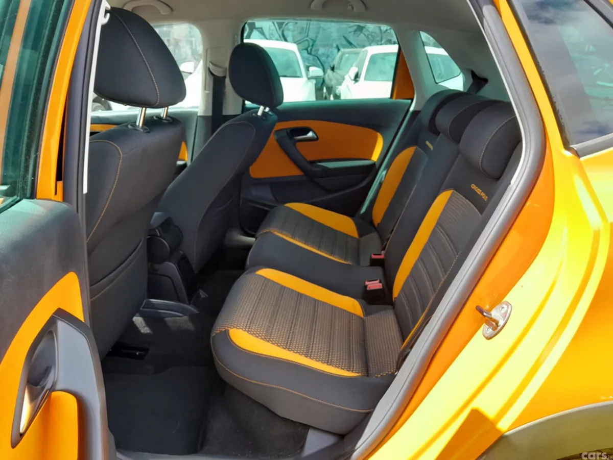Volkswagen Polo Hatchback, Petrol, 2014, Orange