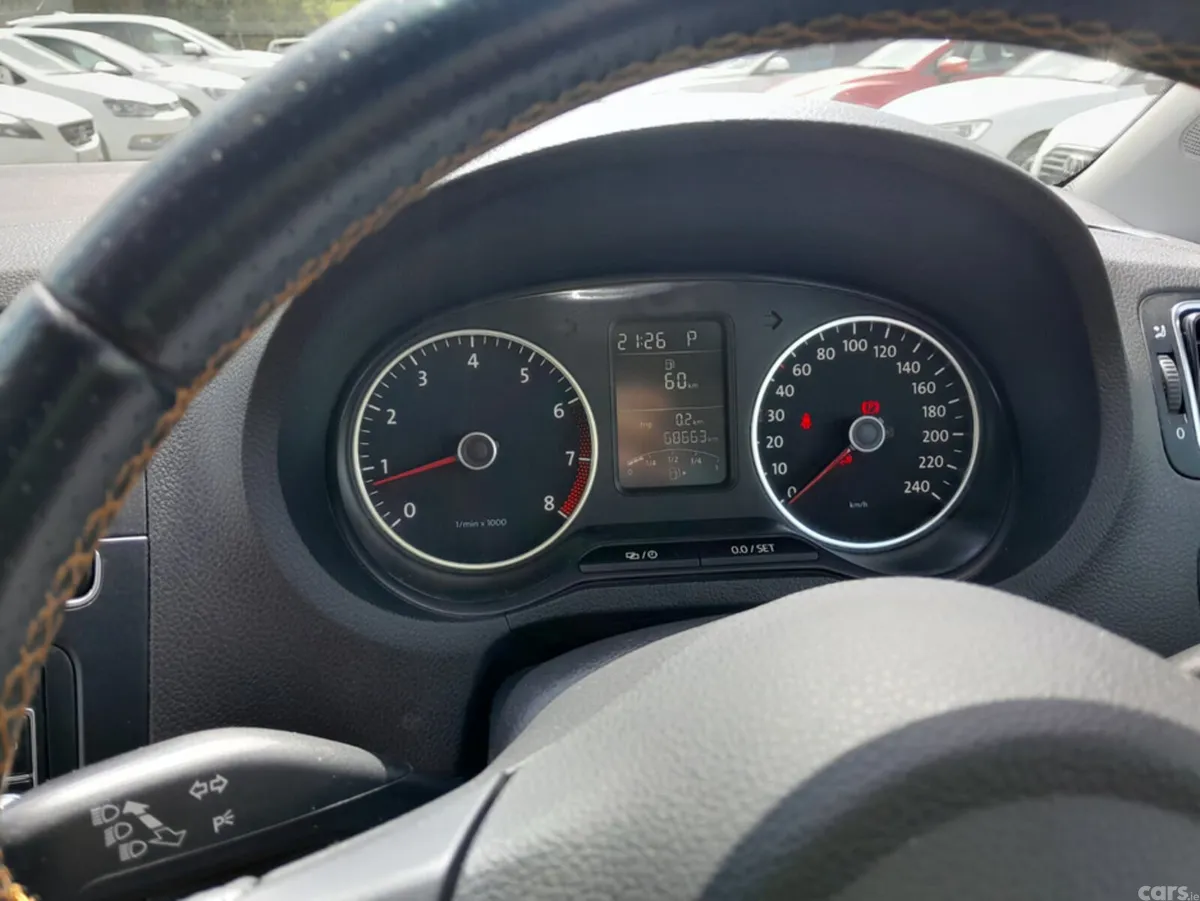 Volkswagen Polo Hatchback, Petrol, 2014, Orange