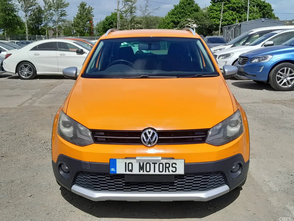 Volkswagen Polo Hatchback, Petrol, 2014, Orange