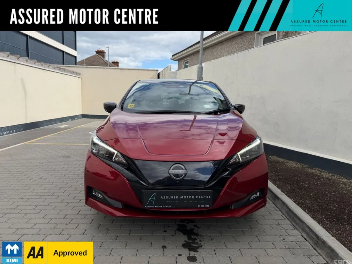 Nissan Leaf Hatchback, Electric, 2024, Red