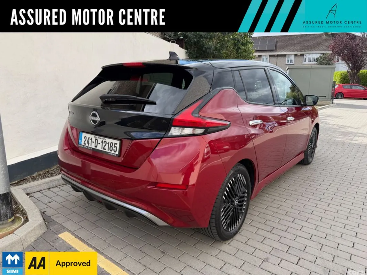 Nissan Leaf Hatchback, Electric, 2024, Red
