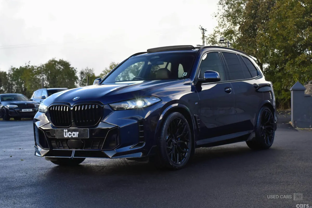 BMW X5 SUV, Diesel Hybrid, 2024, Blue