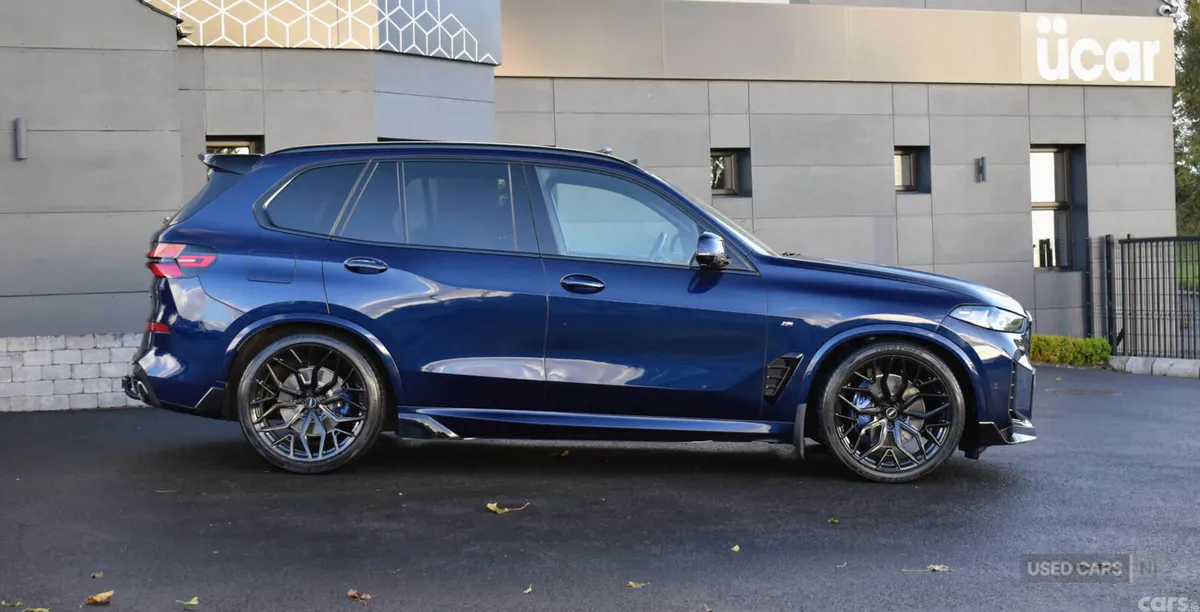 BMW X5 SUV, Diesel Hybrid, 2024, Blue