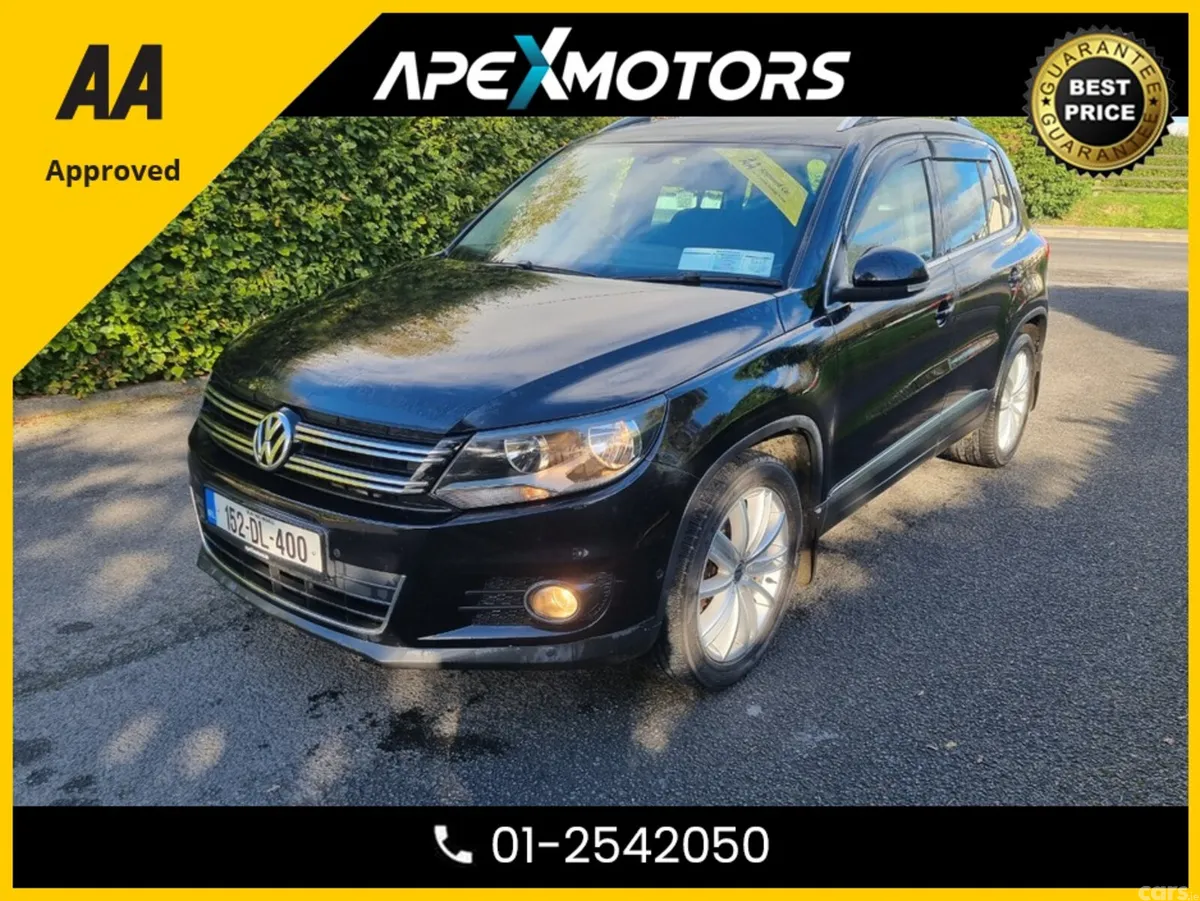 Volkswagen Tiguan SUV, Diesel, 2015, Black
