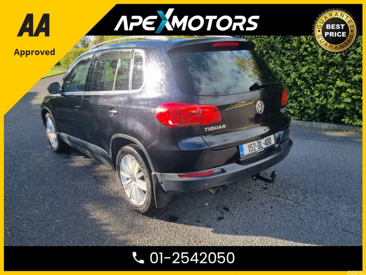 Volkswagen Tiguan SUV, Diesel, 2015, Black