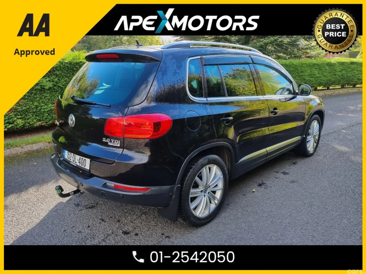 Volkswagen Tiguan SUV, Diesel, 2015, Black