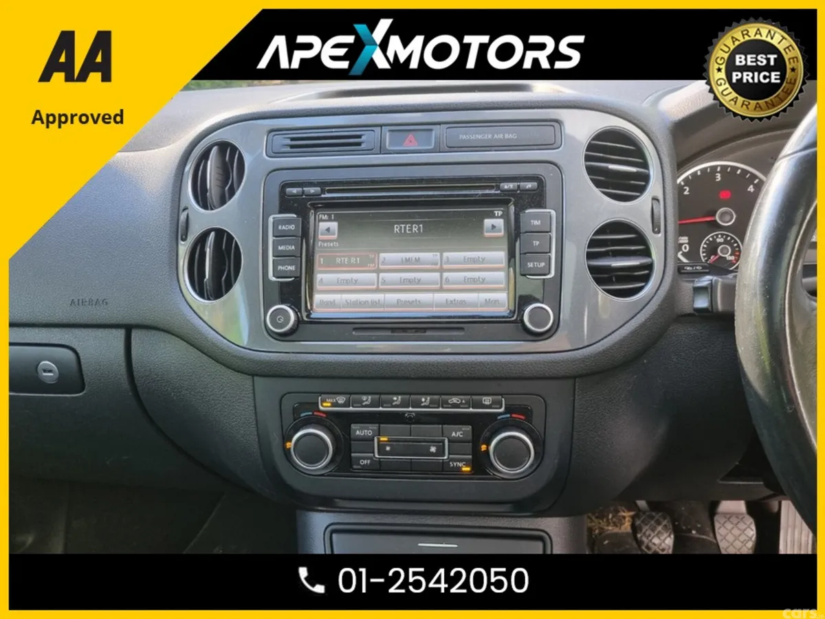 Volkswagen Tiguan SUV, Diesel, 2015, Black