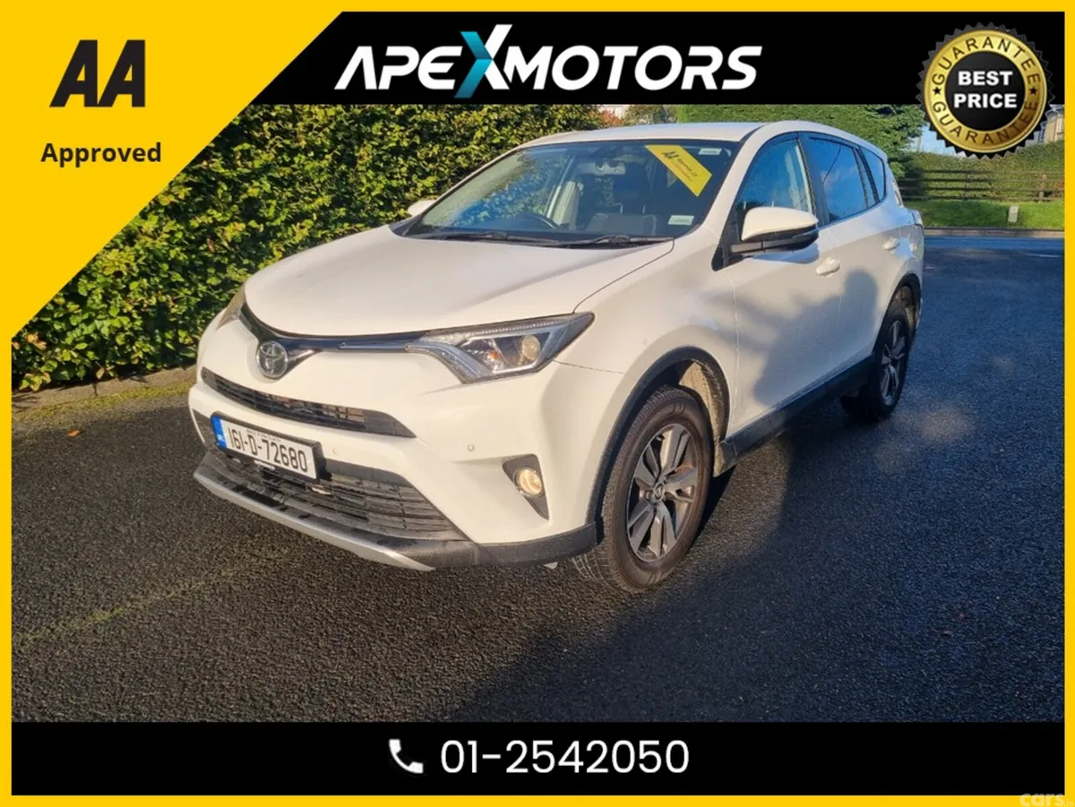Toyota RAV4 SUV, Diesel, 2016, White