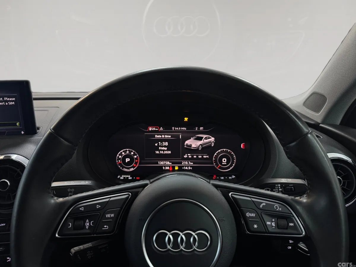 Audi A3 Saloon, Petrol, 2018, White
