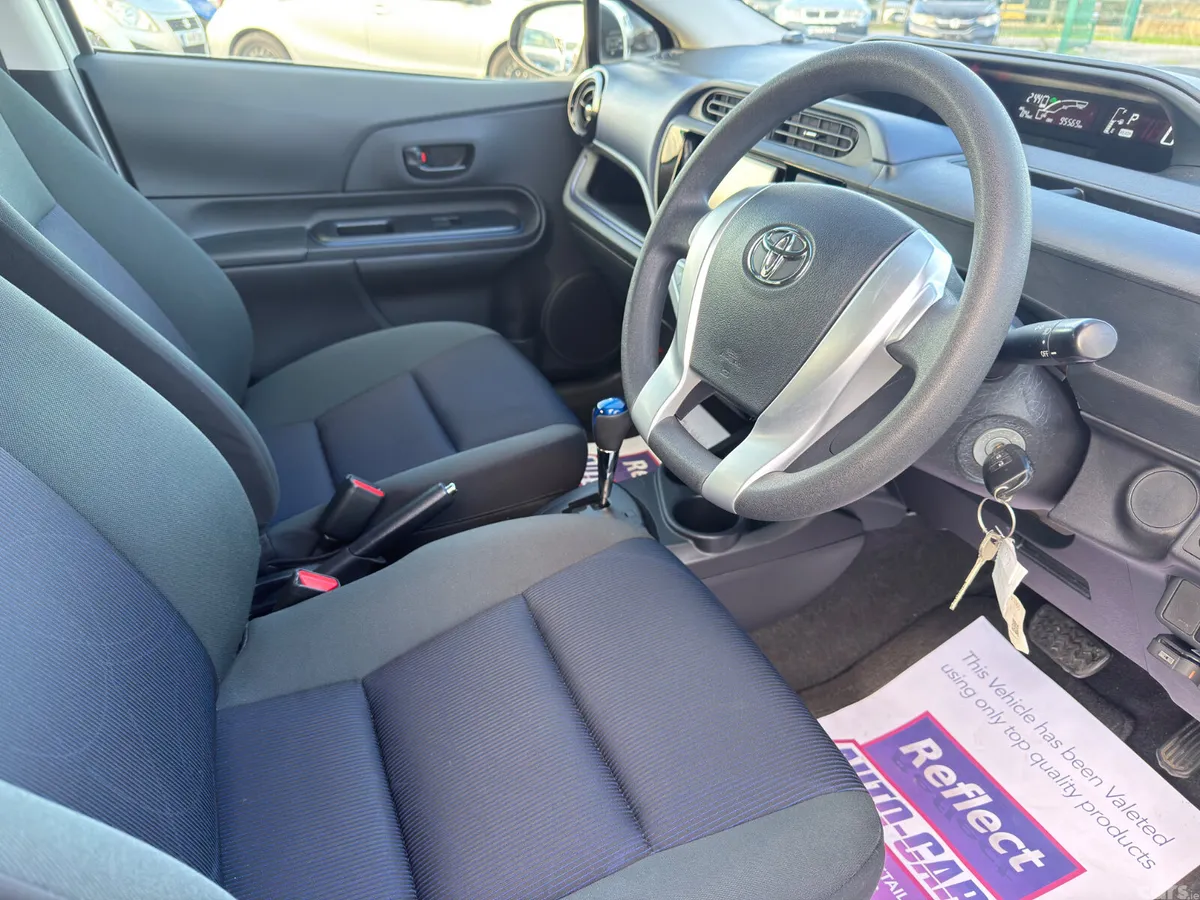 Toyota Aqua Hatchback, Petrol Hybrid, 2017, Silver