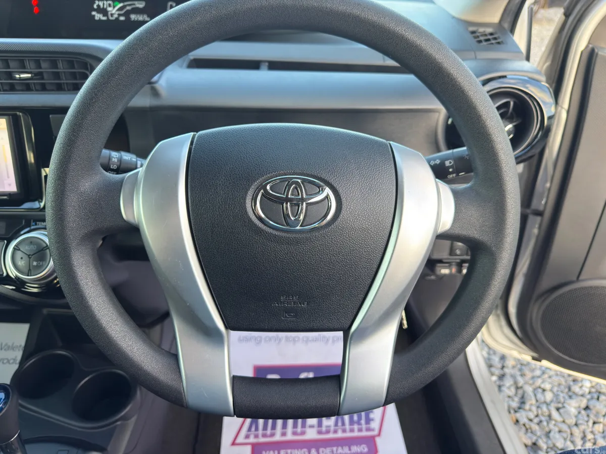 Toyota Aqua Hatchback, Petrol Hybrid, 2017, Silver