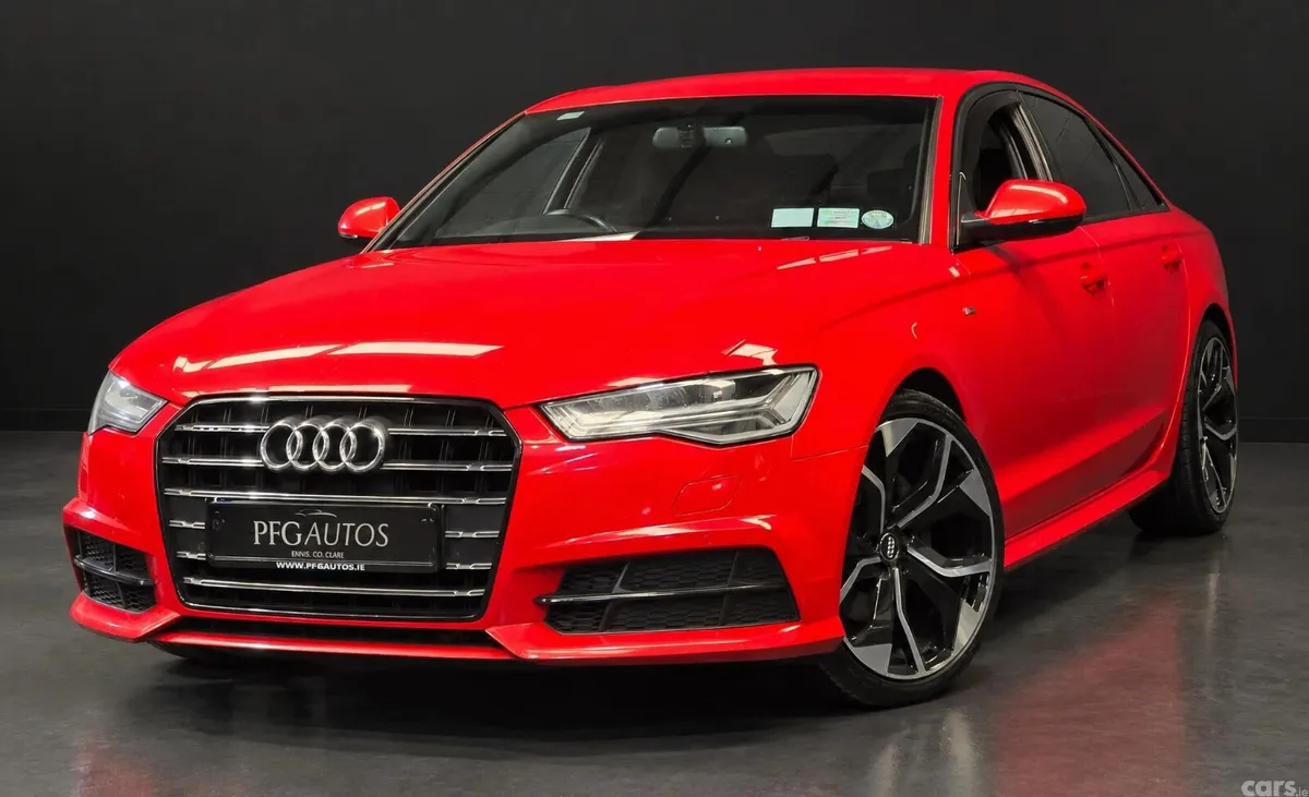 Audi A6 Saloon, Diesel, 2017, Red