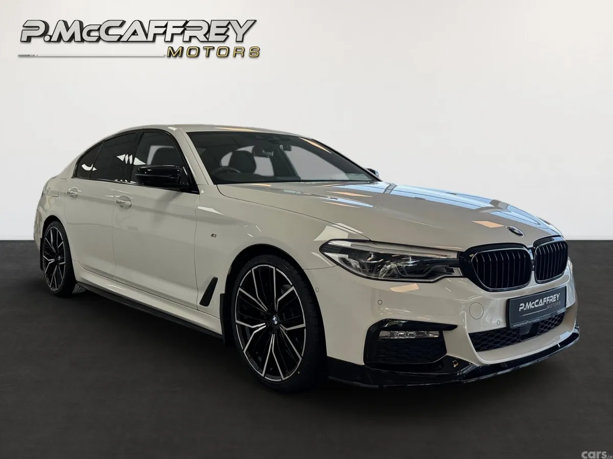 BMW 5-Series Saloon, Diesel, 2017, White
