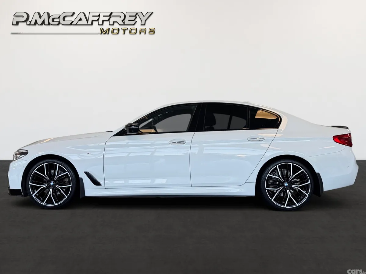 BMW 5-Series Saloon, Diesel, 2017, White