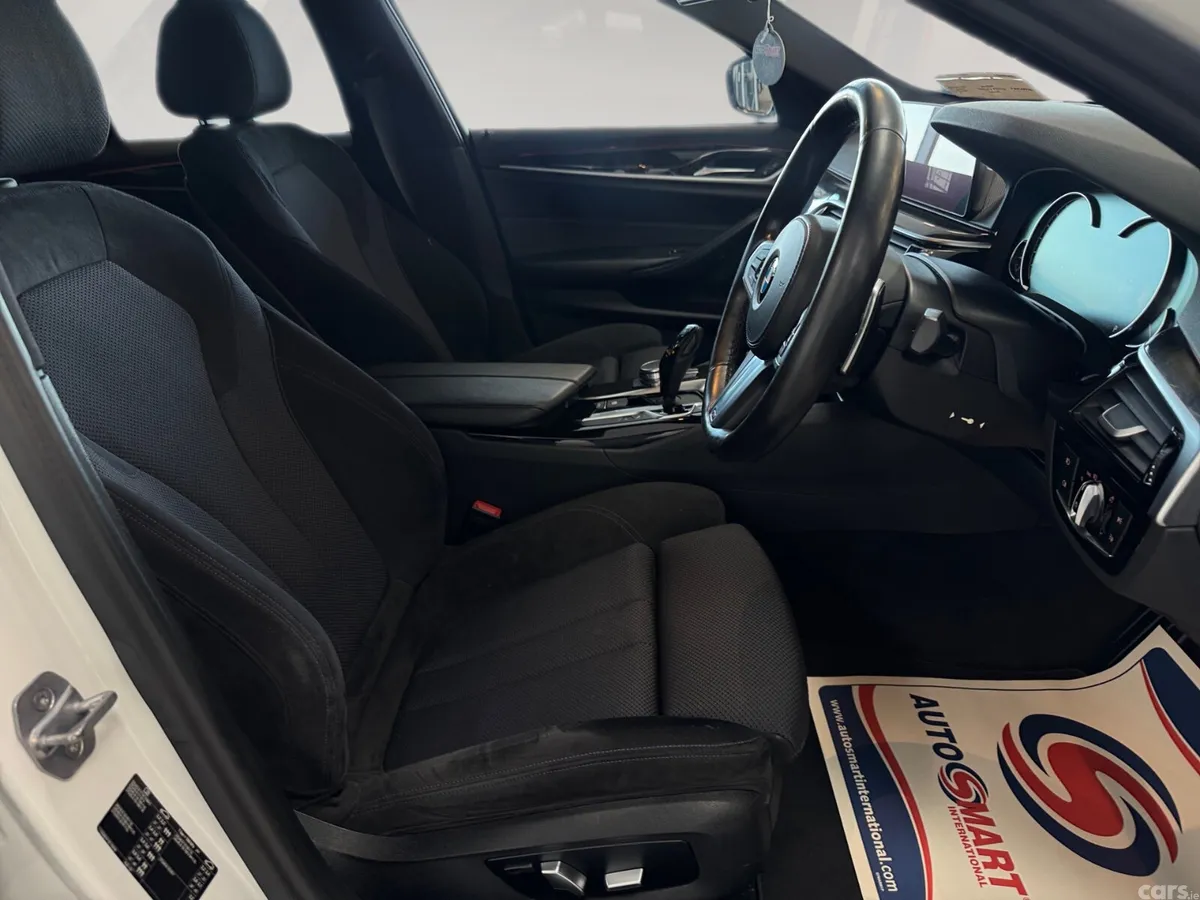 BMW 5-Series Saloon, Diesel, 2017, White