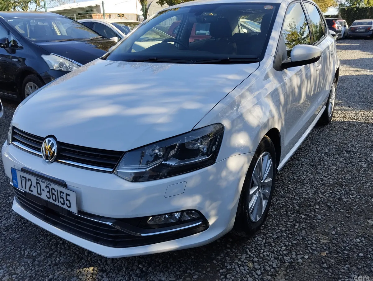 Volkswagen Polo Hatchback, Petrol, 2017, White