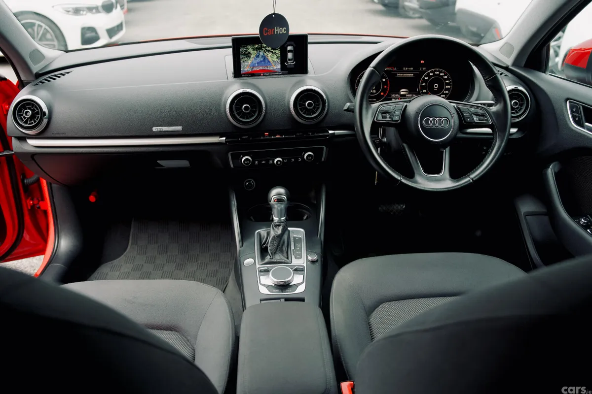 Audi A3 Saloon, Petrol, 2017, Red
