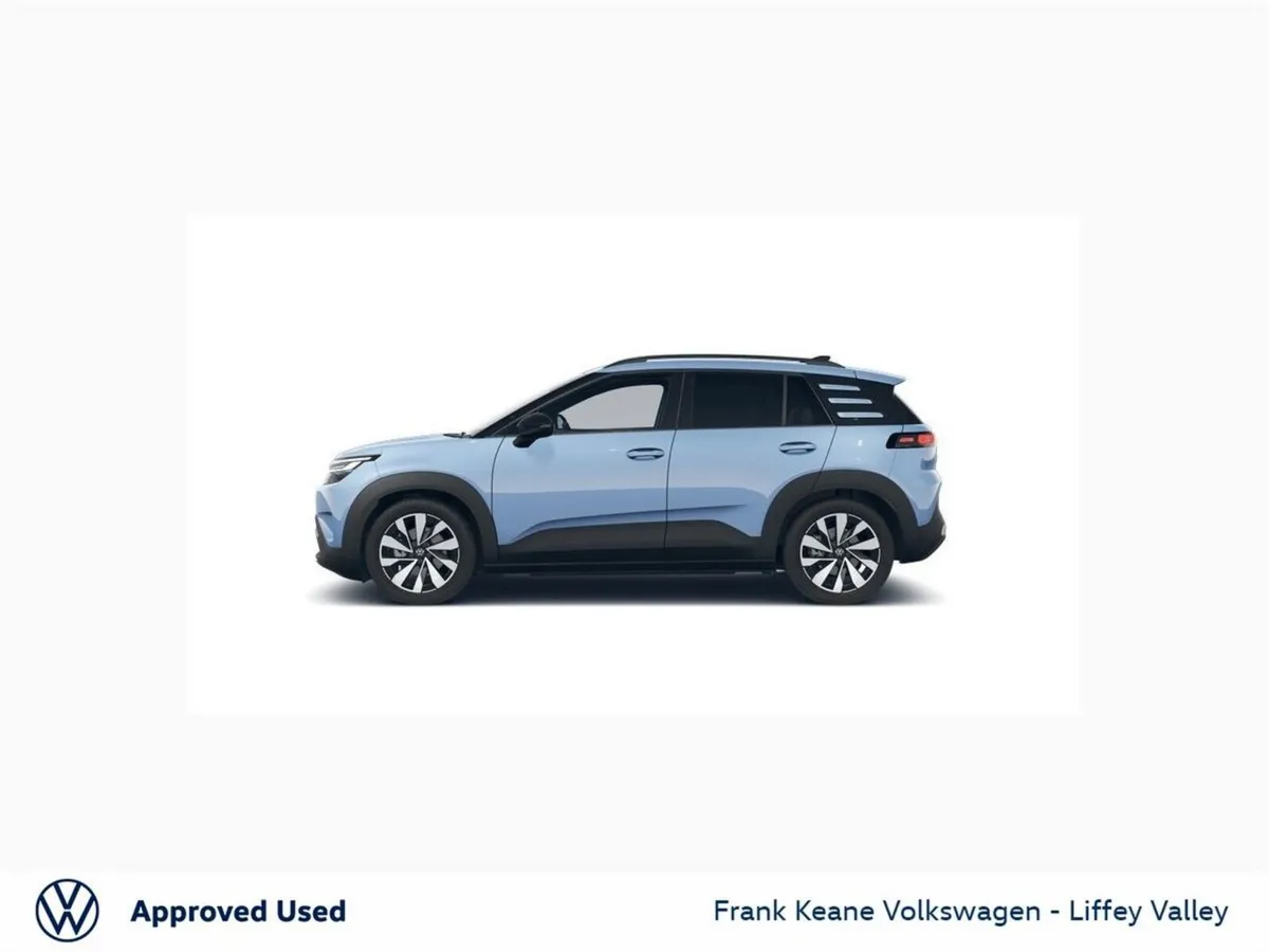 Volkswagen T-Cross SUV, Electric, 2027, Blue