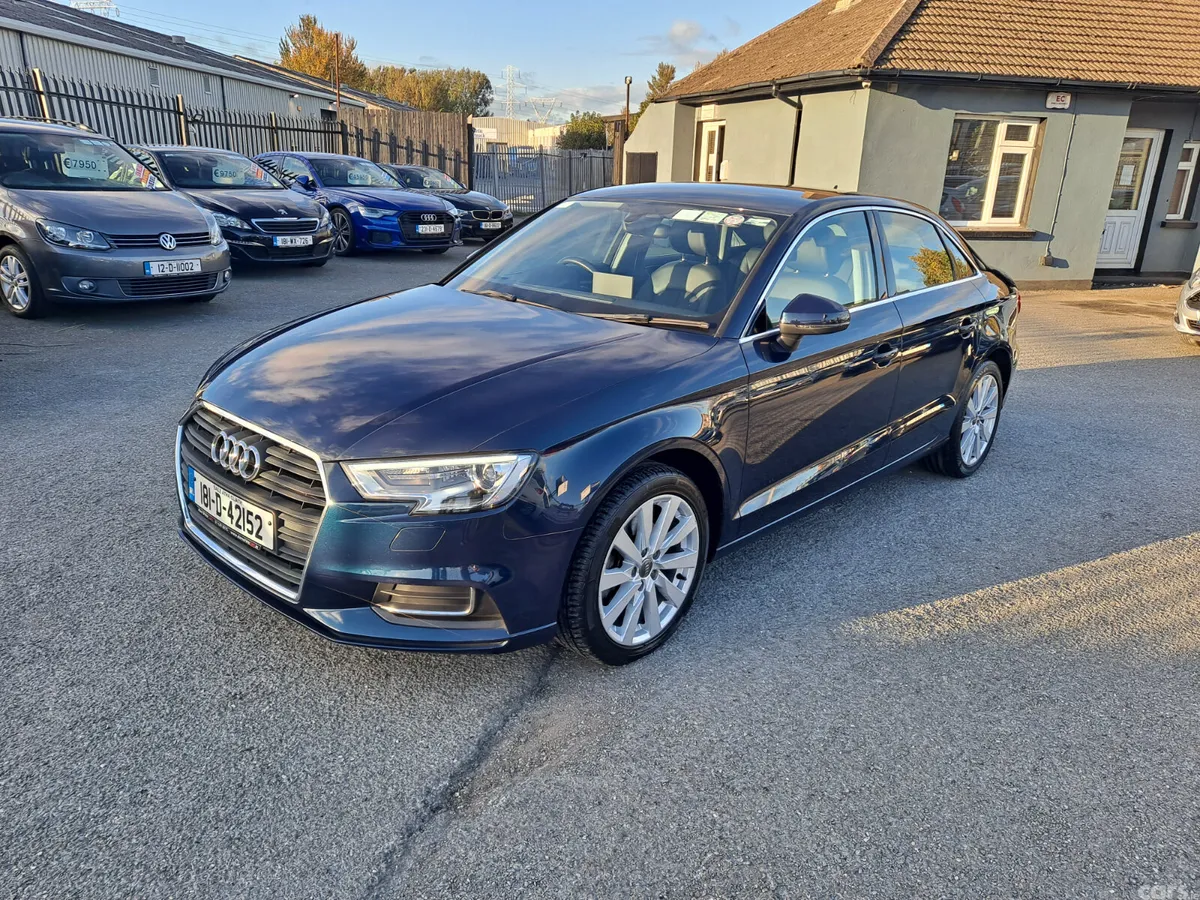 Audi A3 Saloon, Petrol, 2018, Blue
