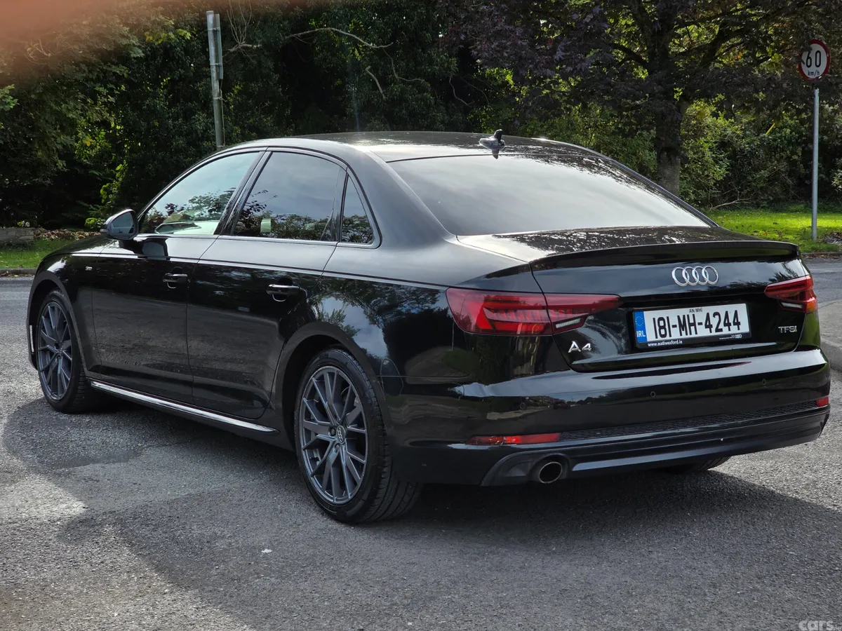 Audi A4 Saloon, Petrol, 2018, Black