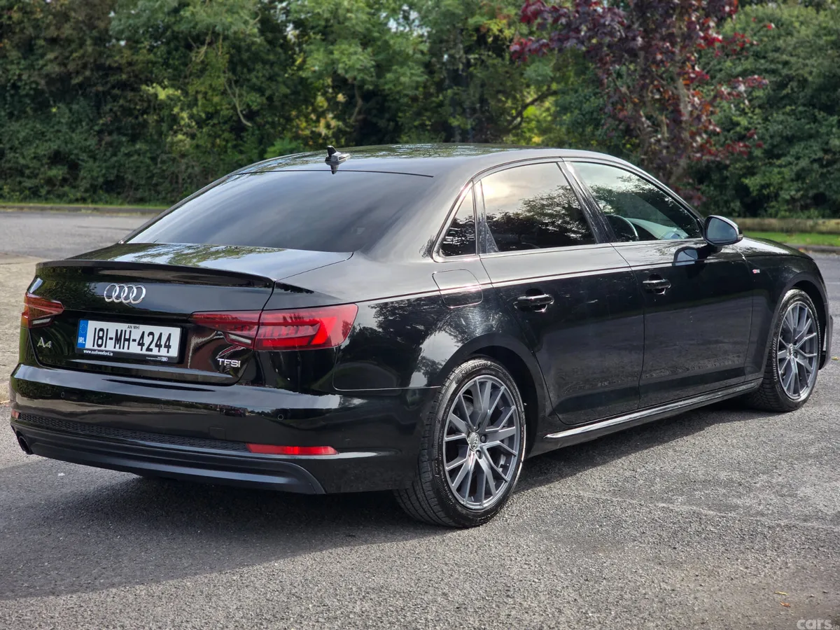 Audi A4 Saloon, Petrol, 2018, Black
