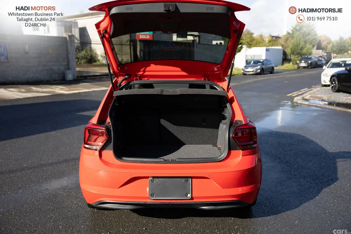 Volkswagen Polo Hatchback, Petrol, 2018, Red