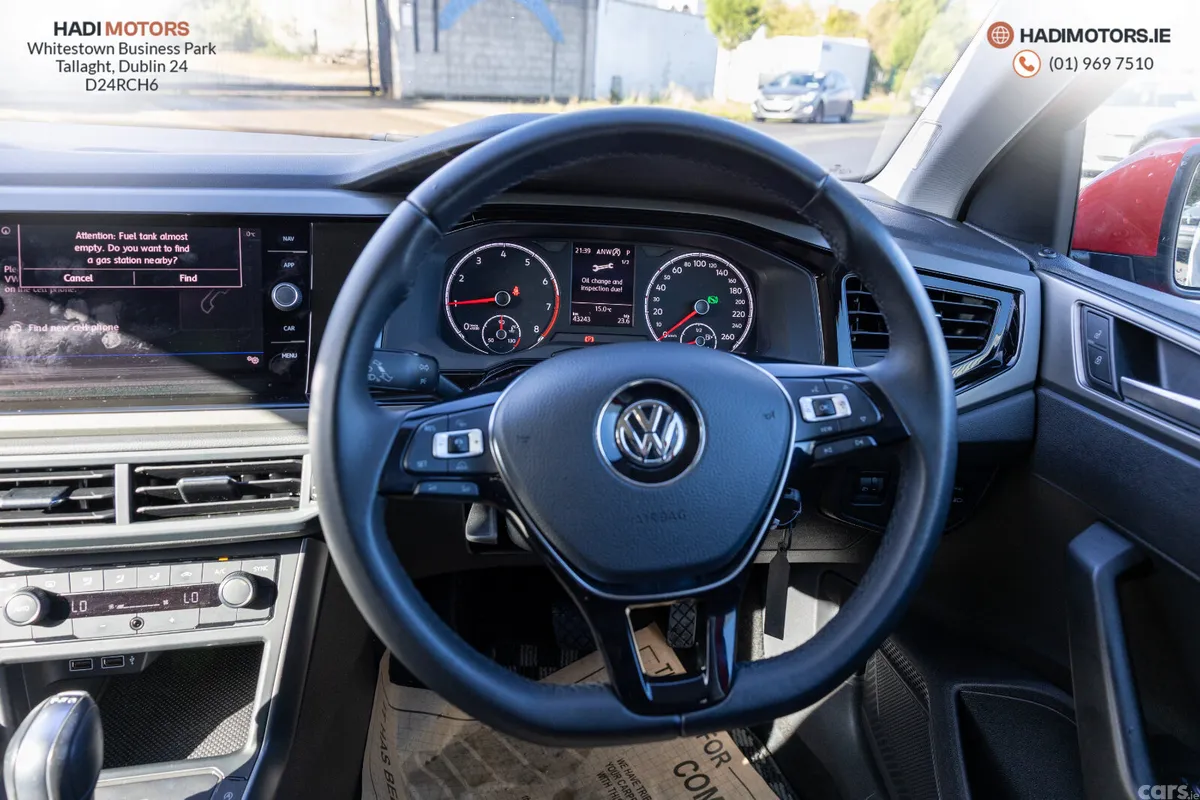 Volkswagen Polo Hatchback, Petrol, 2018, Red